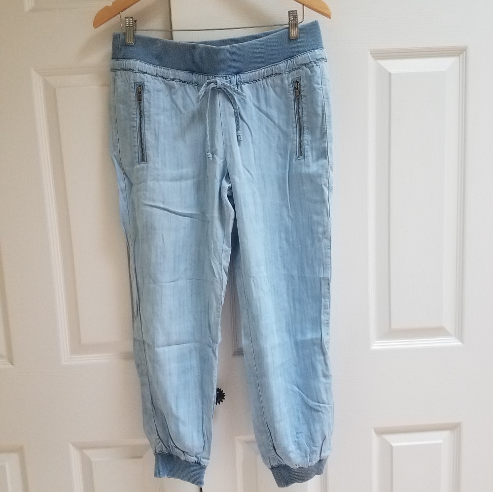 Cloth & Stone Chambray Tencel Utility Joggers